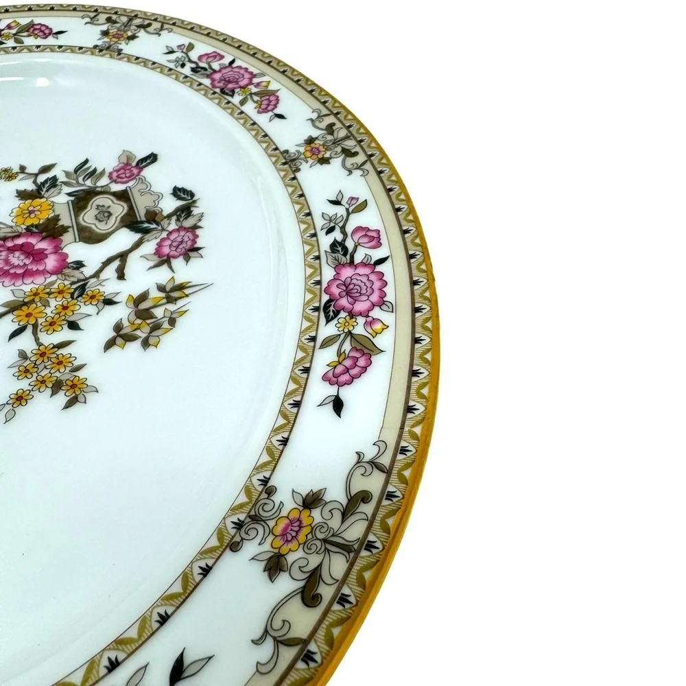 Noritake | Oval Serving Platter | Japan | 2502 Asian Dream 11.5”x9”